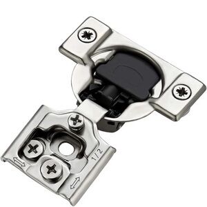 Ravinte 60 Pack (30 Pairs) 1/2 Inch Overlay Soft Close Hinges for Kitchen Cabine